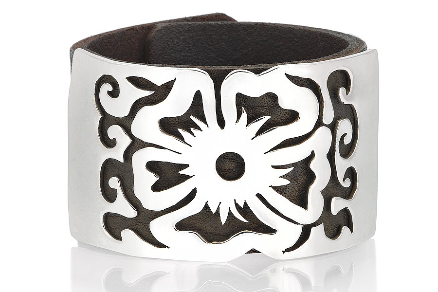 <span style="font-size:24px;">Flower Cuff</span> :  : jb.dzyne jewelry